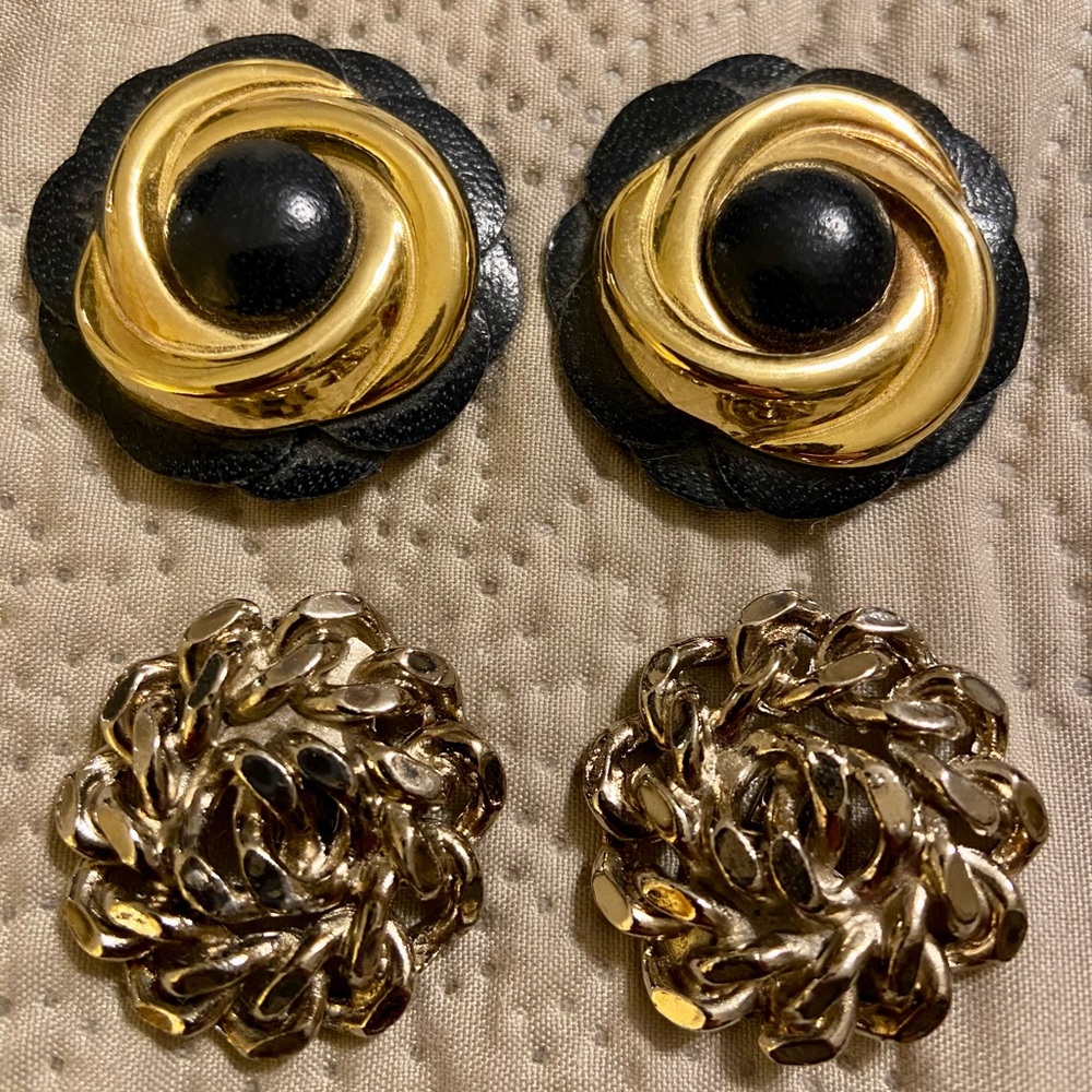 Vintage Shoe Clips- 2 Sets
